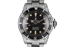 1967 Rolex Submariner 5512 Meters First Dial with Letter from Rolex USA President