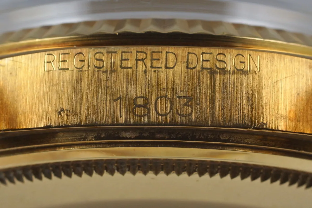 1968 Rolex YG Day-Date 1803 Champagne Dial