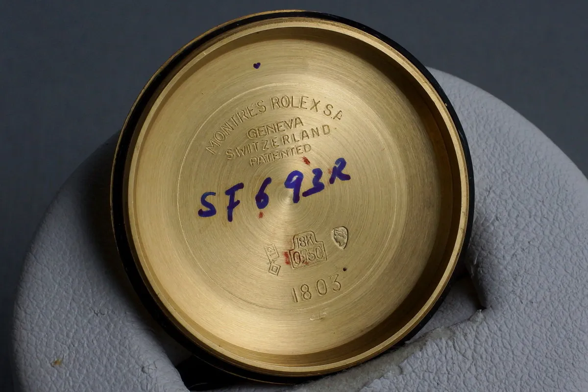 1968 Rolex YG Day-Date 1803 Champagne Dial
