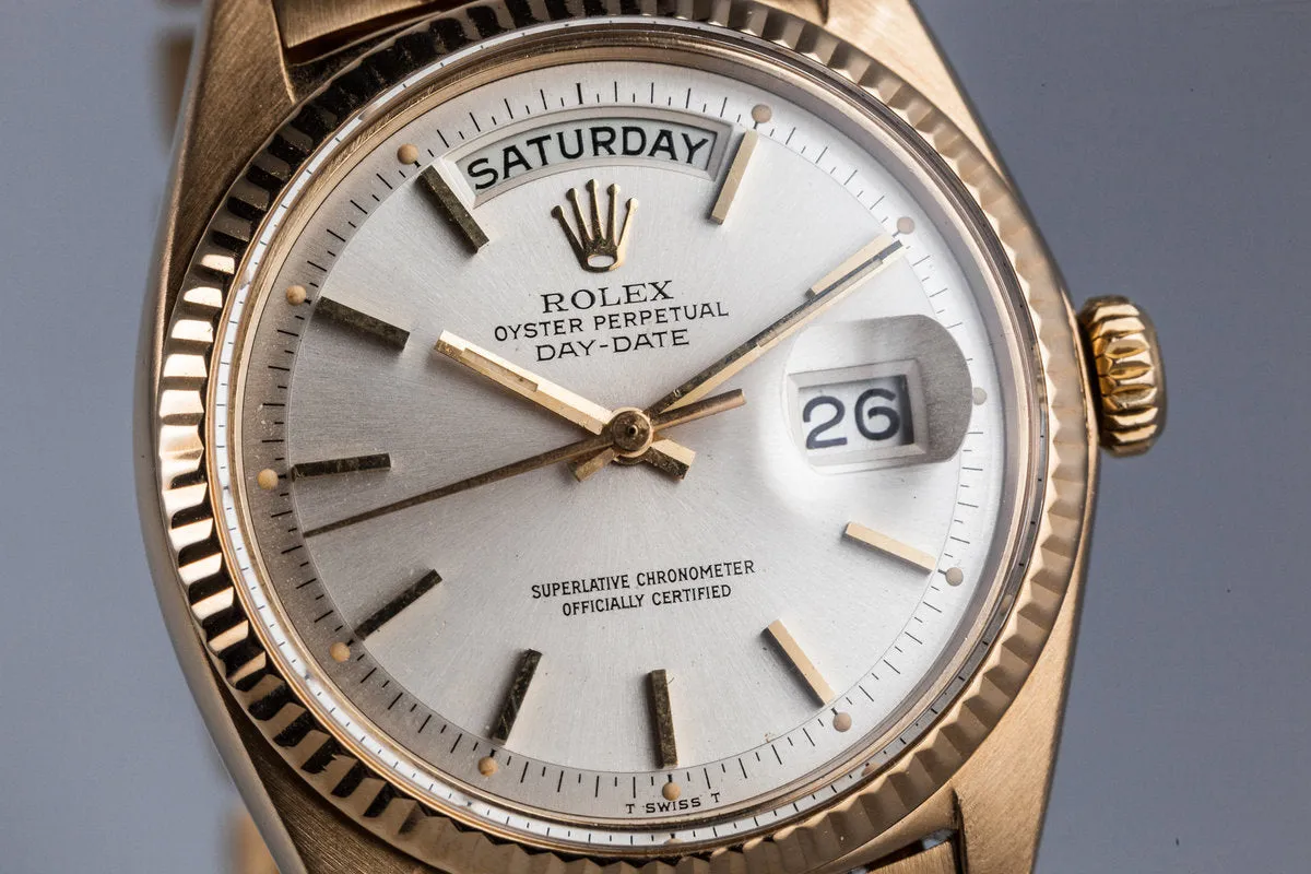 1969 18K Rolex Day-Date 1803 with Rosy Patina