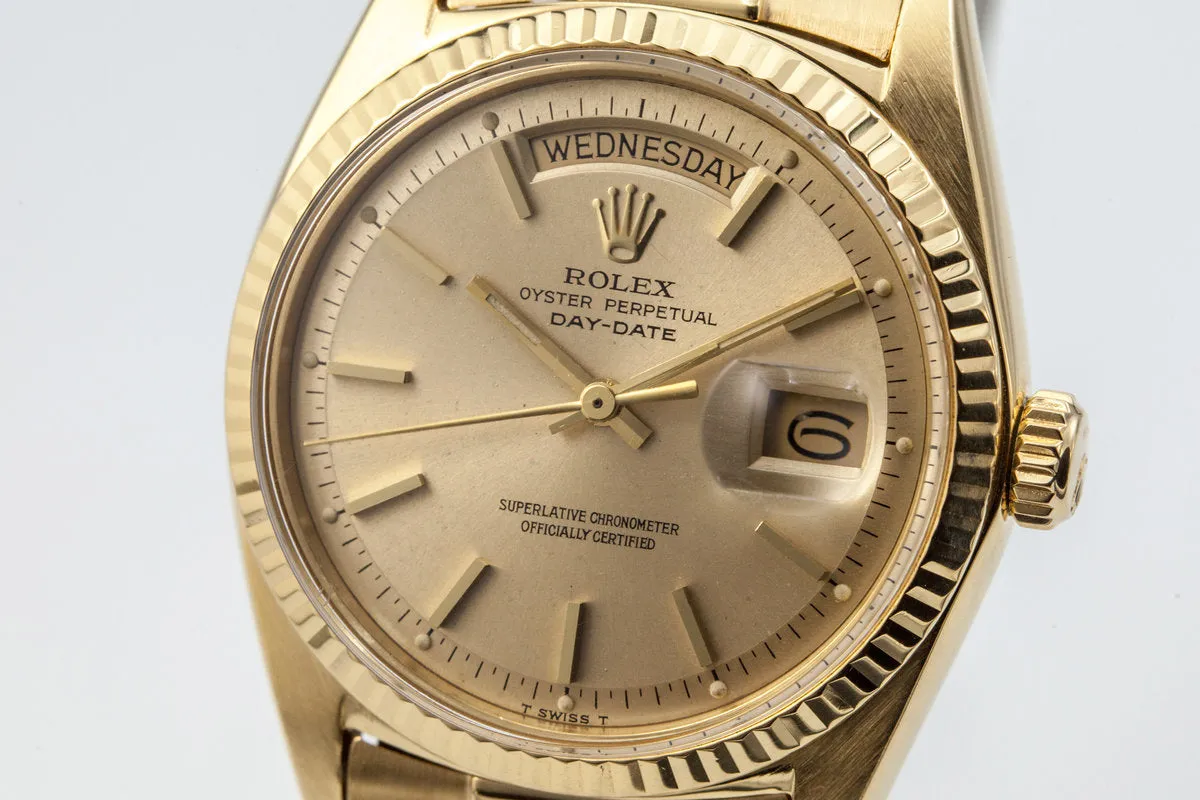 1969 Rolex YG Day-Date 1803