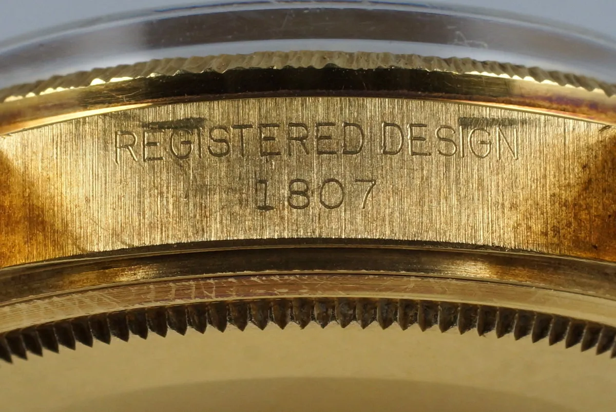 1970 Rolex YG Bark Day-Date 1807