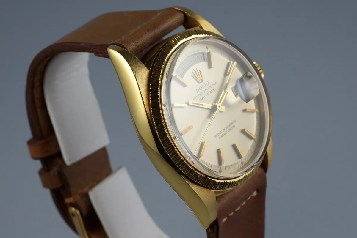 1970 Rolex YG Bark Day-Date 1807