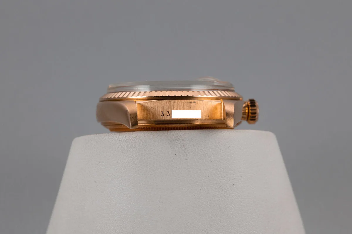 1972 Rolex 18K Rose Gold Day-Date 1803 with Spanish Day Wheel