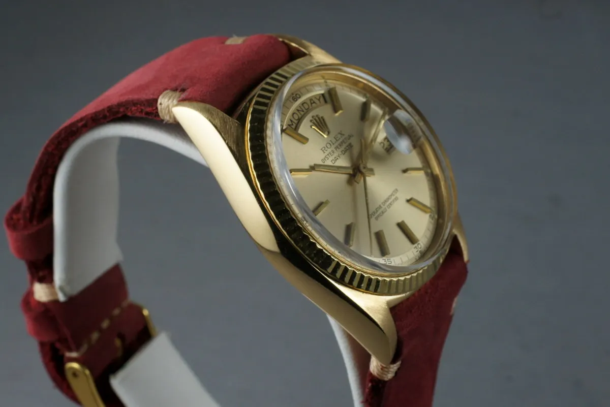 1972 Rolex 18K YG President 1803