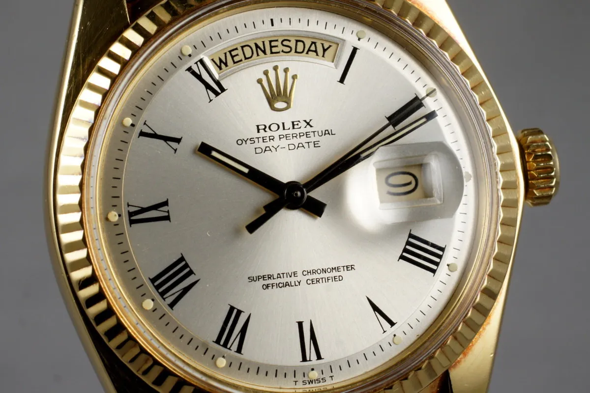 1977 Rolex YG Day-Date 1803 with Box