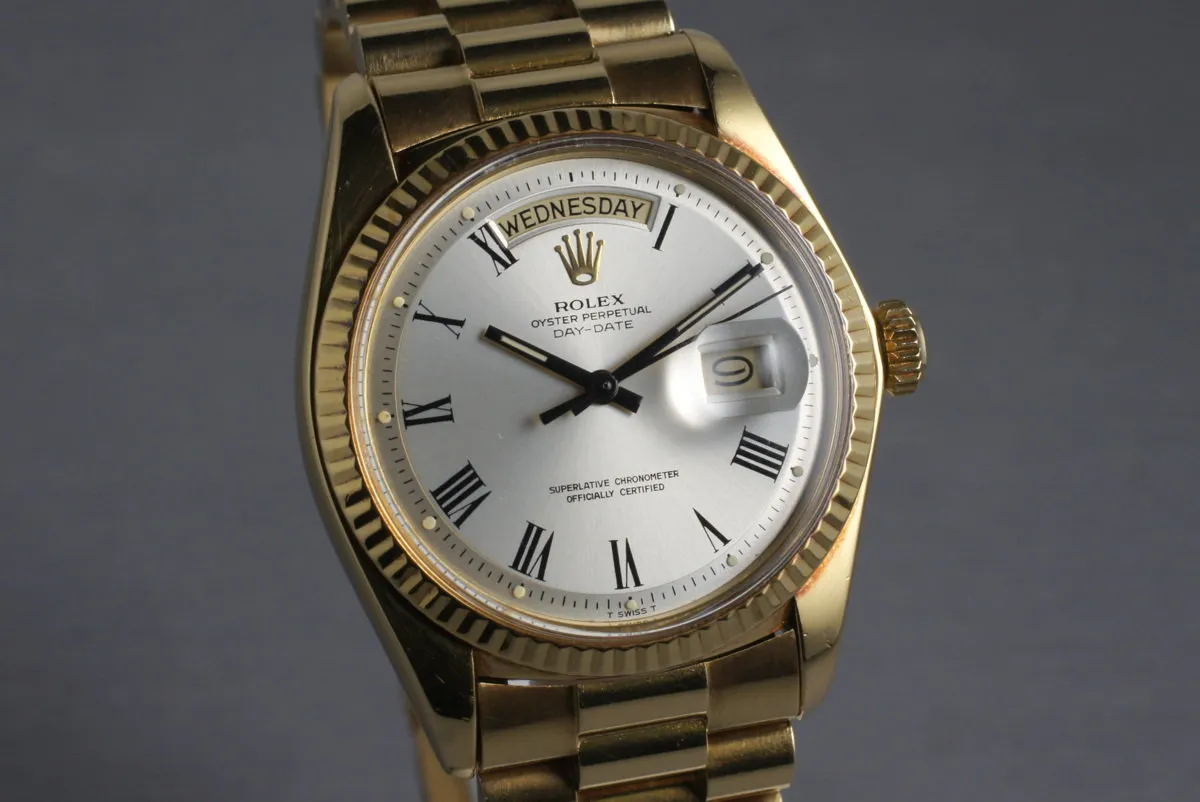 1977 Rolex YG Day-Date 1803 with Box