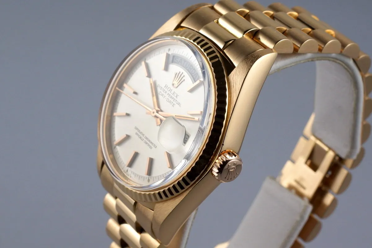 1978 Rolex Rose Gold Day-Date 1803 with Box and Papers