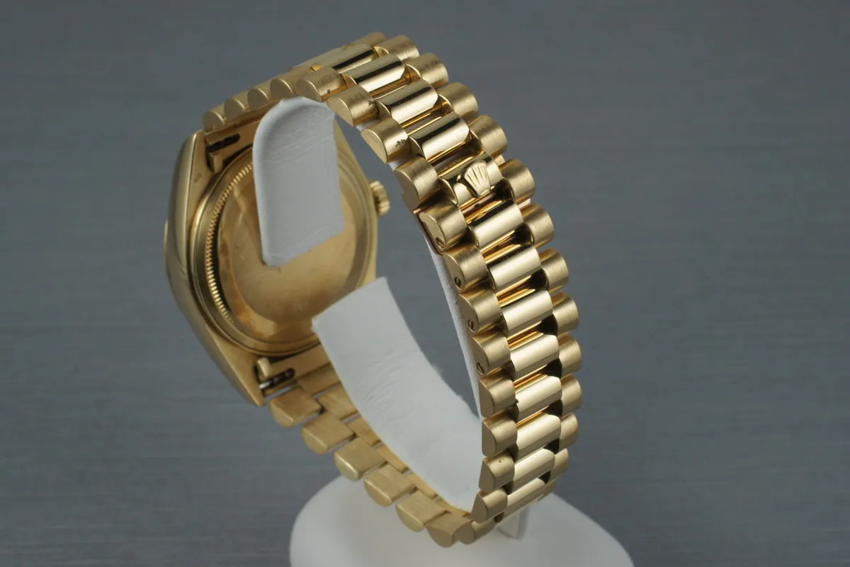 1979 Rolex YG Day-Date 18038 with Tiger Eye Dial