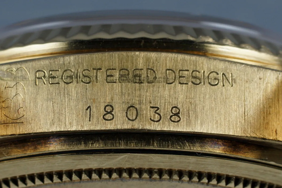1979 Rolex YG Day-Date 18038 with Tiger Eye Dial