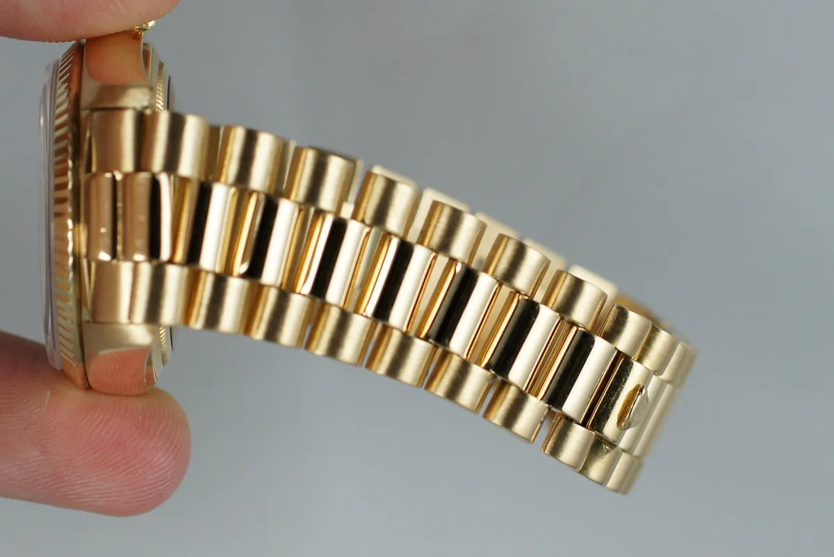 1979 Rolex YG Day-Date 18038 with Tiger Eye Dial