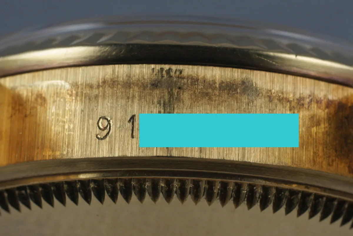 1985 Rolex 18K MidSize Datejust 68278 with Factory Diamond Dial