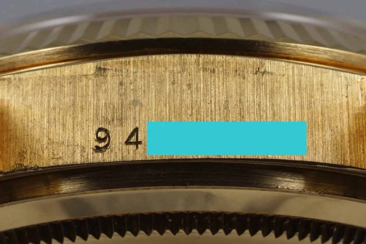 1986 YG Day-Date 18038 Champagne Dial