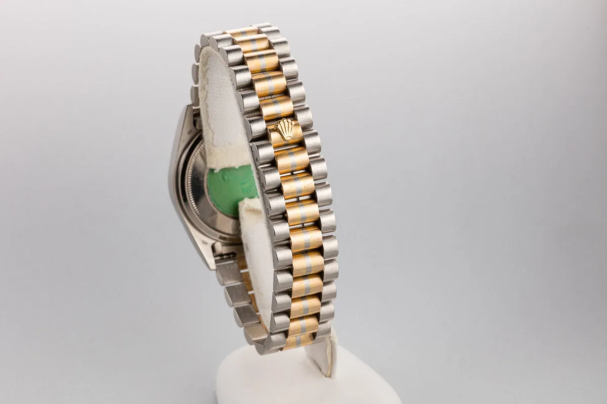 1987 Rolex Tridor Day-Date 18039B with Champagne Diamond Dial