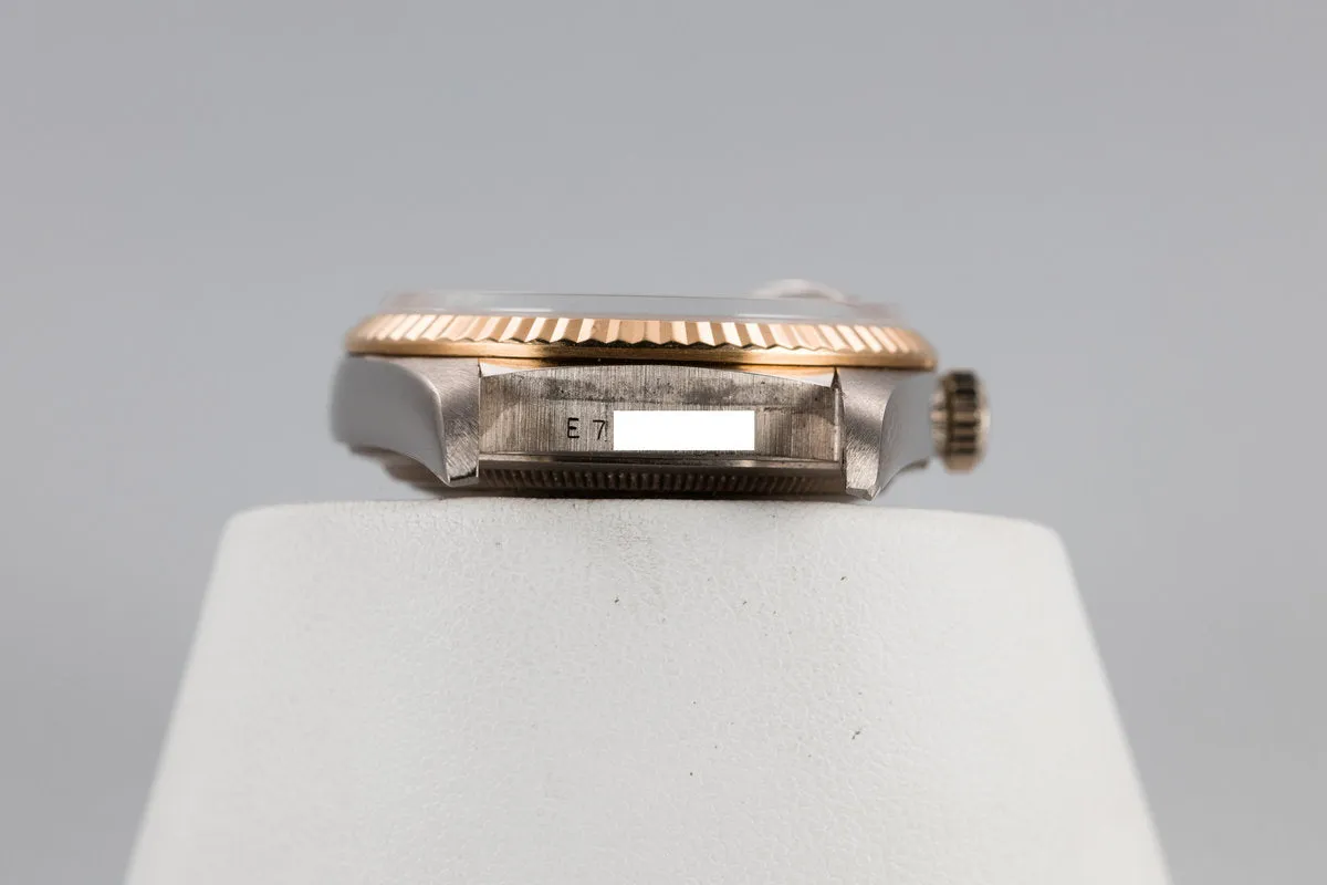 1990 Rolex 18K White Gold Day-Date 18239B Tridor President with Service Papers