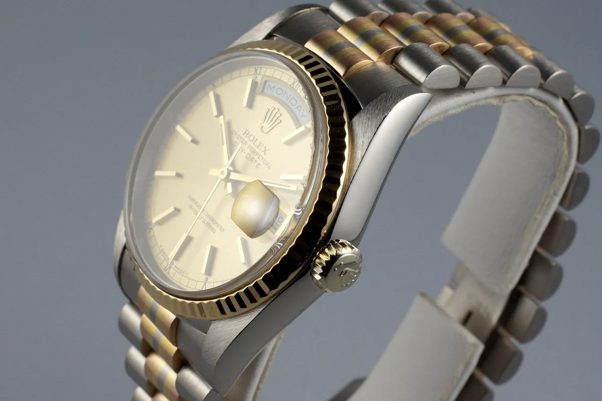 1990 Rolex Day-Date 18239B TRIDOR