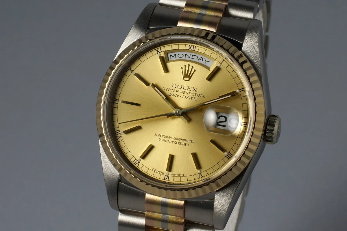 1990 Rolex Day-Date 18239B TRIDOR