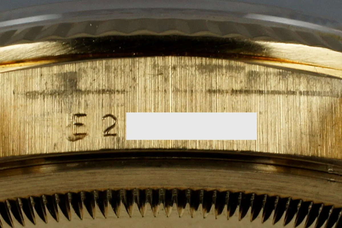1990 Rolex YG Day-Date 18238 with Diamond Dial