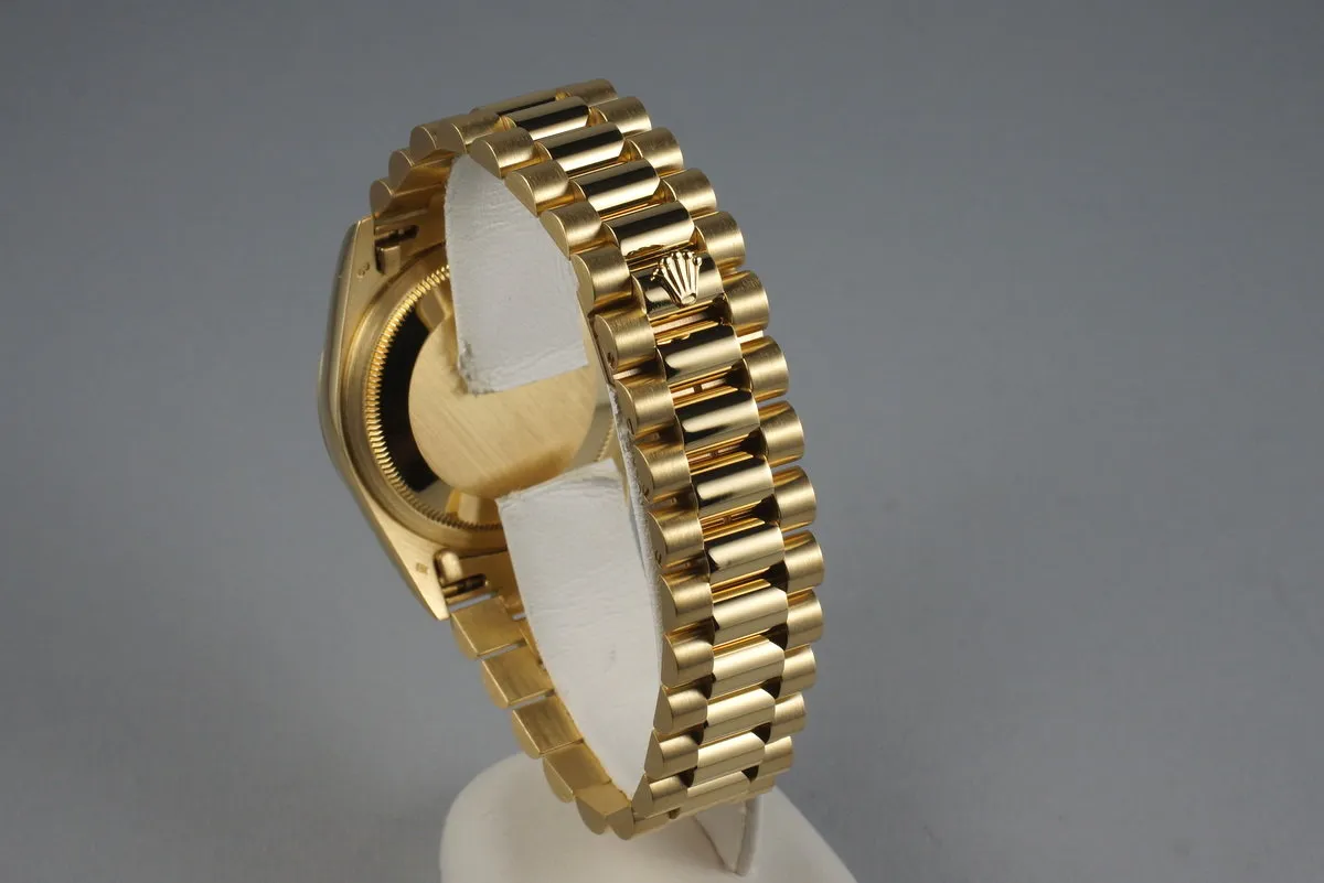 1991 Rolex YG Day-Date 18238 Champagne Dial