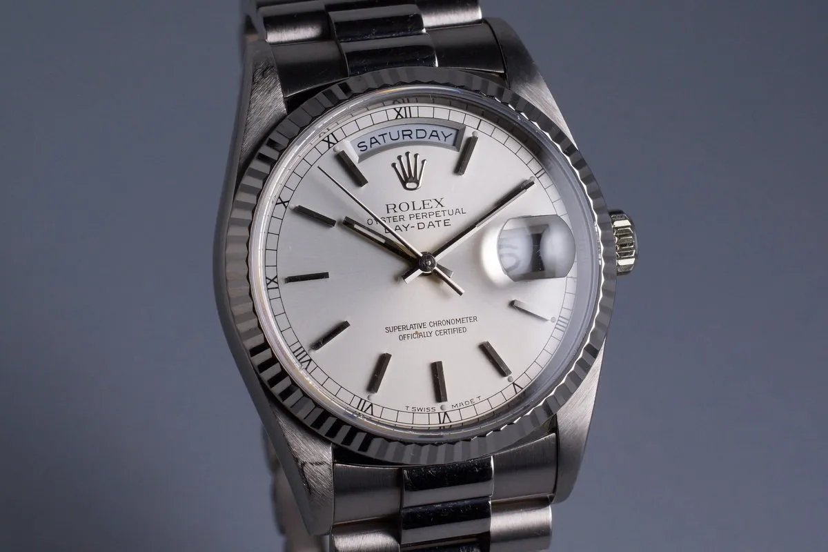 1995 Rolex WG Day-Date 18239