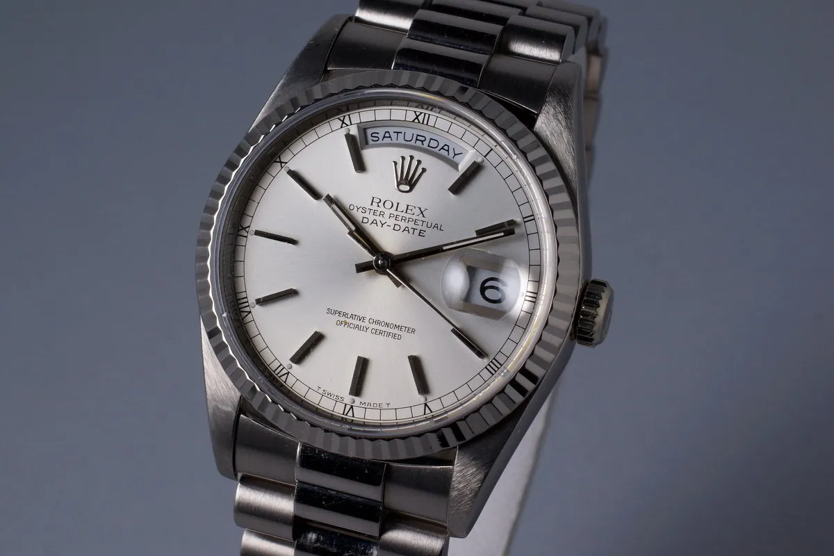 1995 Rolex WG Day-Date 18239