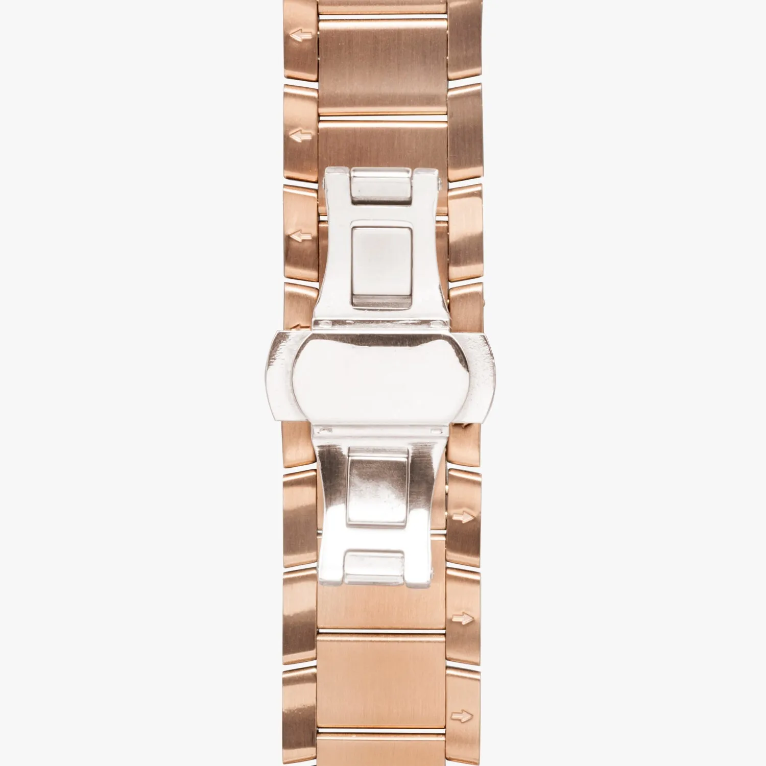 213. cupy New Steel Strap Automatic Watch (With Indicators)
