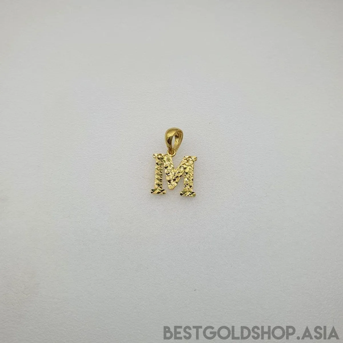 22k / 916 Gold Alphabet Pendant V4 by Best Gold Shop