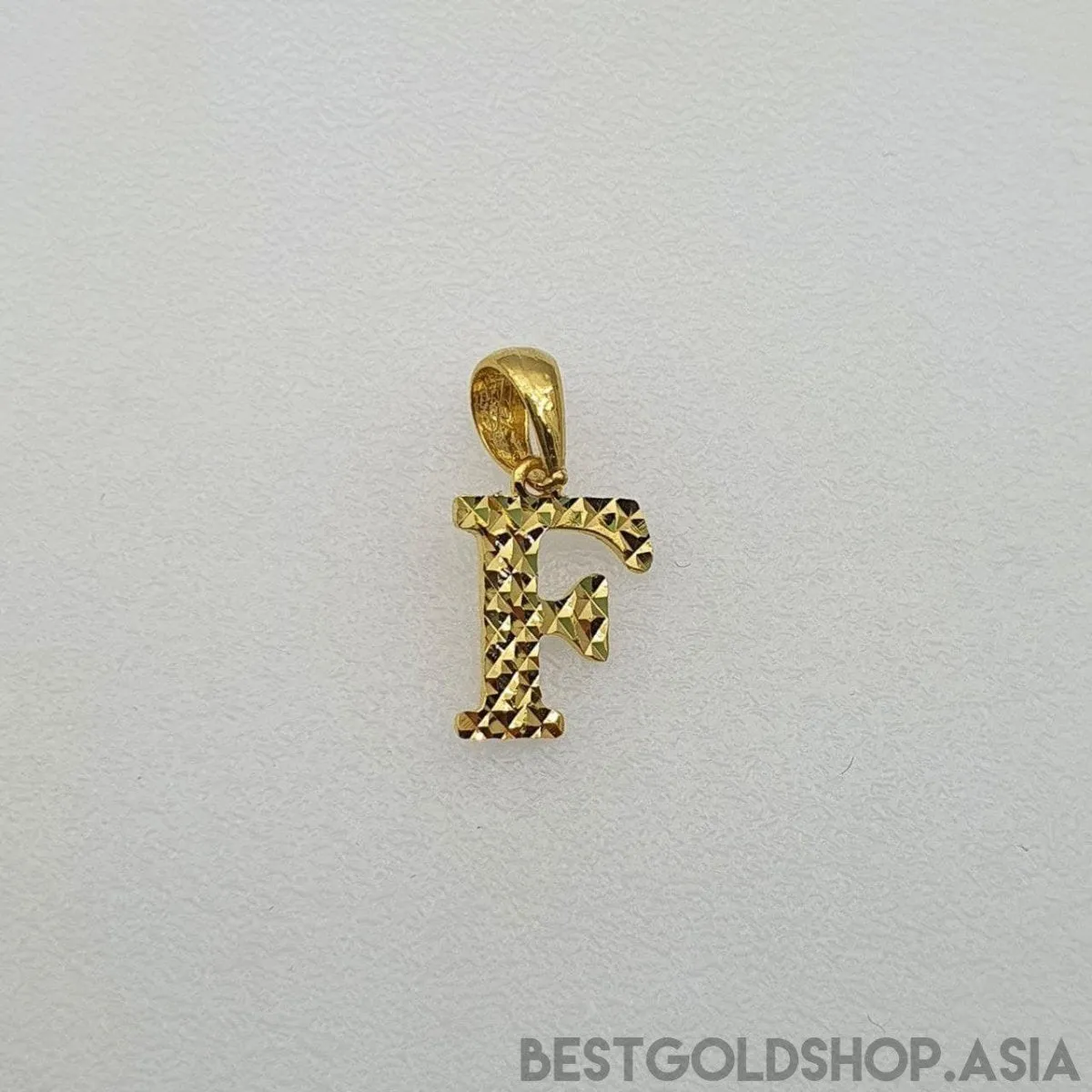 22k / 916 Gold Alphabet Pendant V4 by Best Gold Shop
