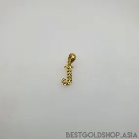 22k / 916 Gold Alphabet Pendant V4 by Best Gold Shop