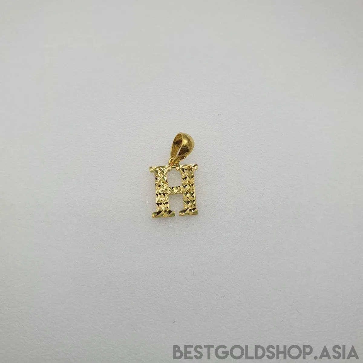22k / 916 Gold Alphabet Pendant V4 by Best Gold Shop