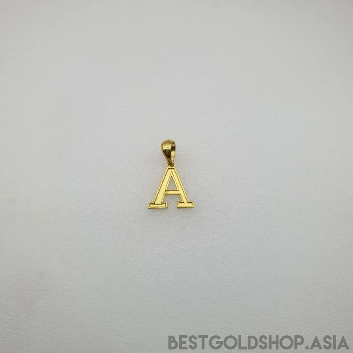 22k / 916 Gold Alphabet Pendant V4 by Best Gold Shop