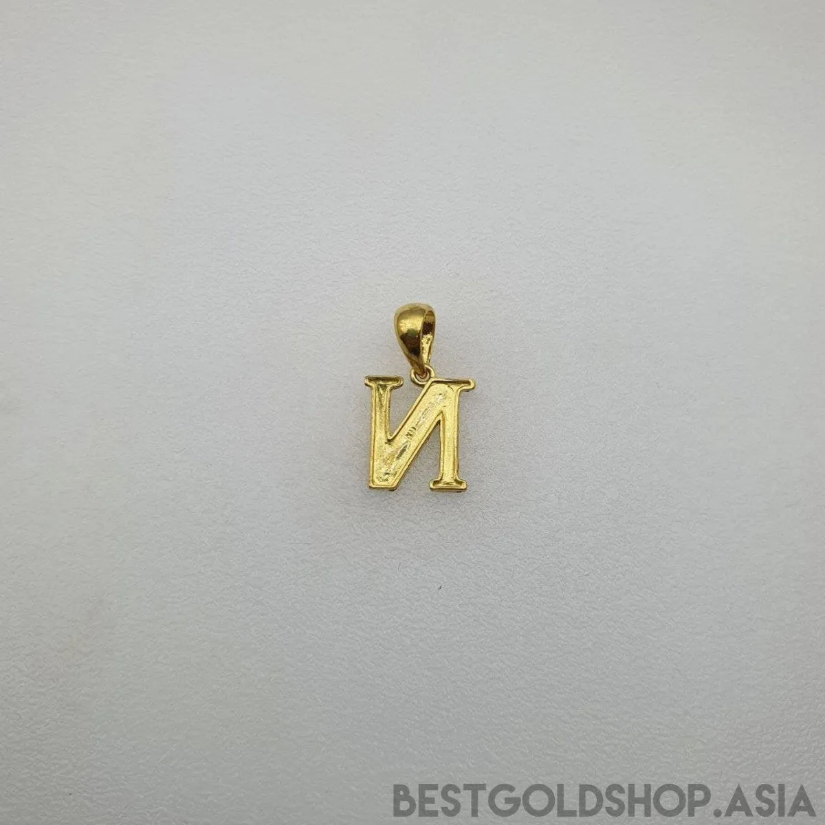 22k / 916 Gold Alphabet Pendant V4 by Best Gold Shop