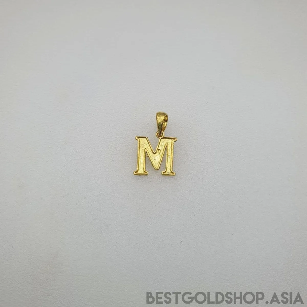 22k / 916 Gold Alphabet Pendant V4 by Best Gold Shop