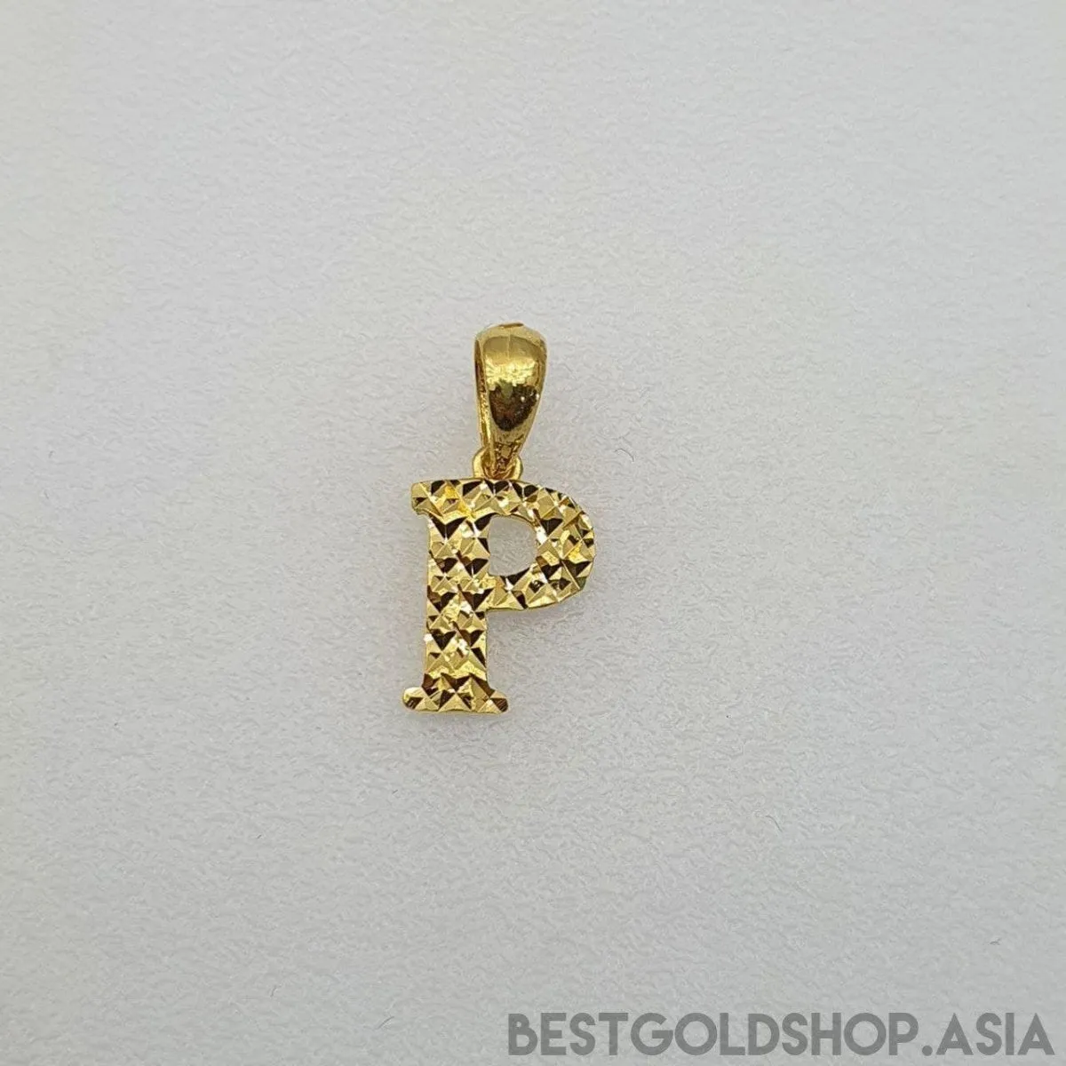 22k / 916 Gold Alphabet Pendant V4 by Best Gold Shop