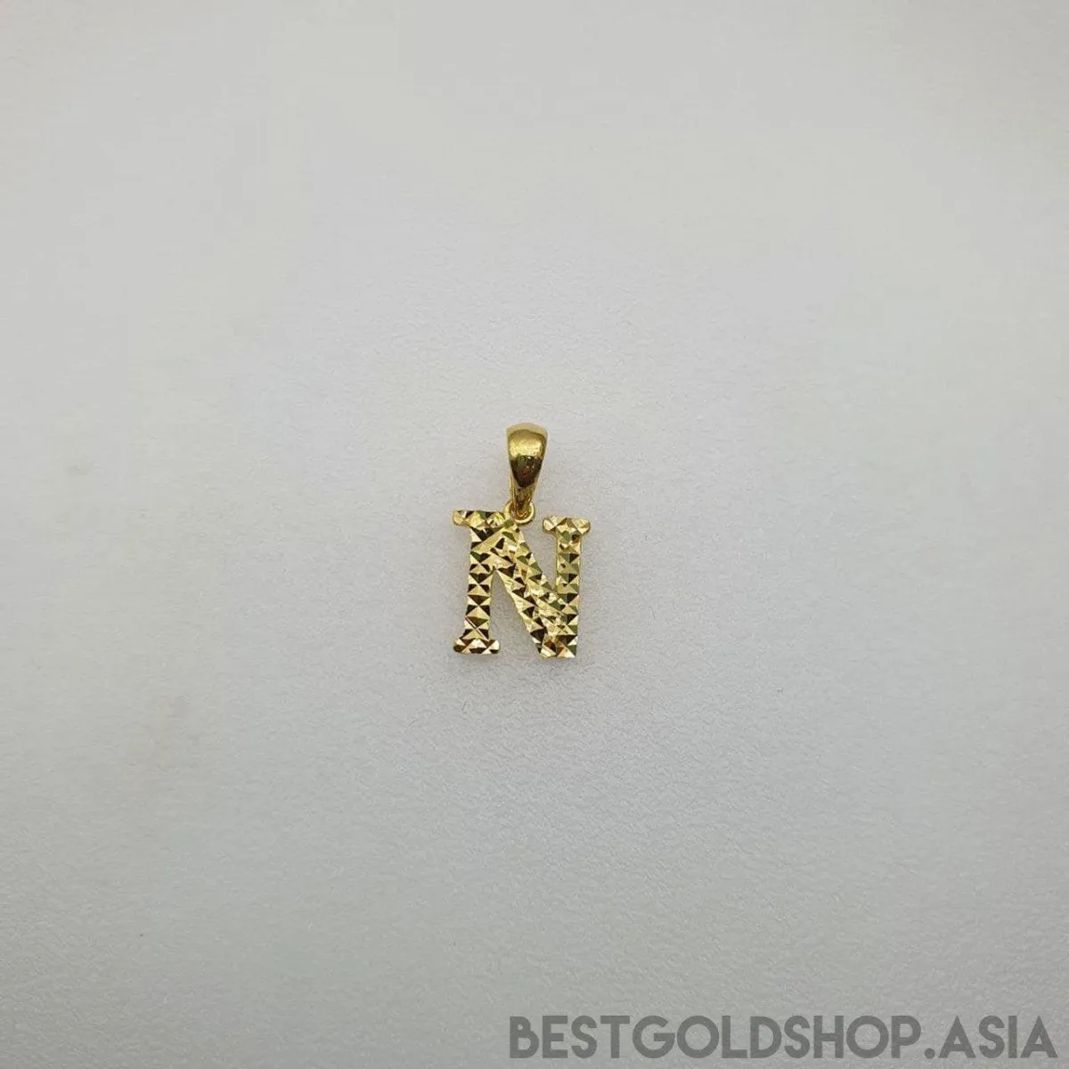 22k / 916 Gold Alphabet Pendant V4 by Best Gold Shop