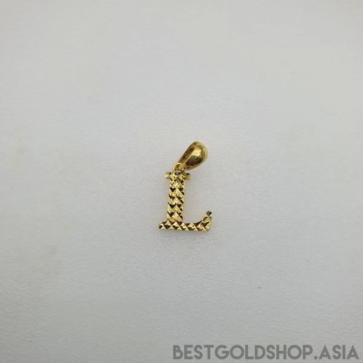 22k / 916 Gold Alphabet Pendant V4 by Best Gold Shop
