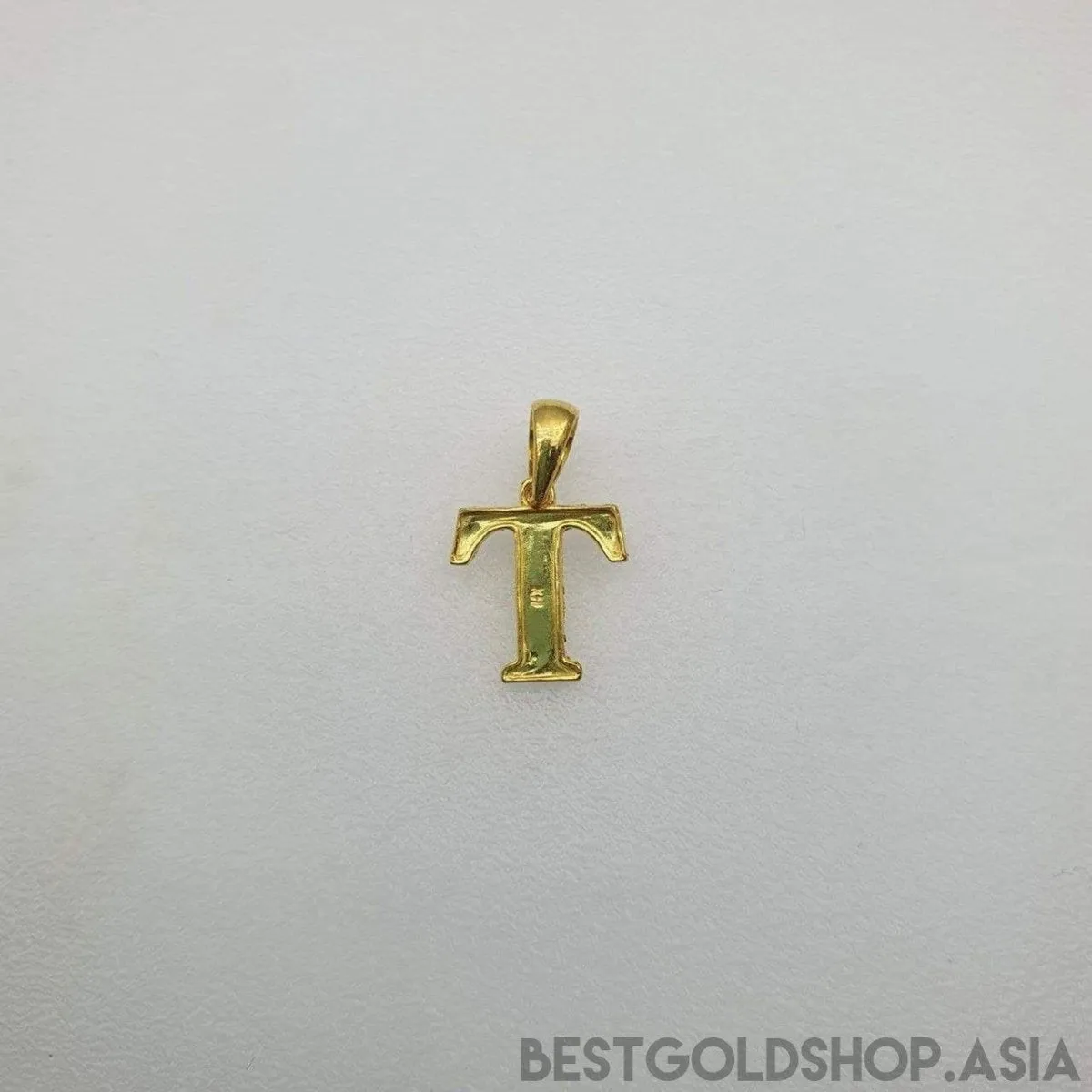 22k / 916 Gold Alphabet Pendant V4 by Best Gold Shop
