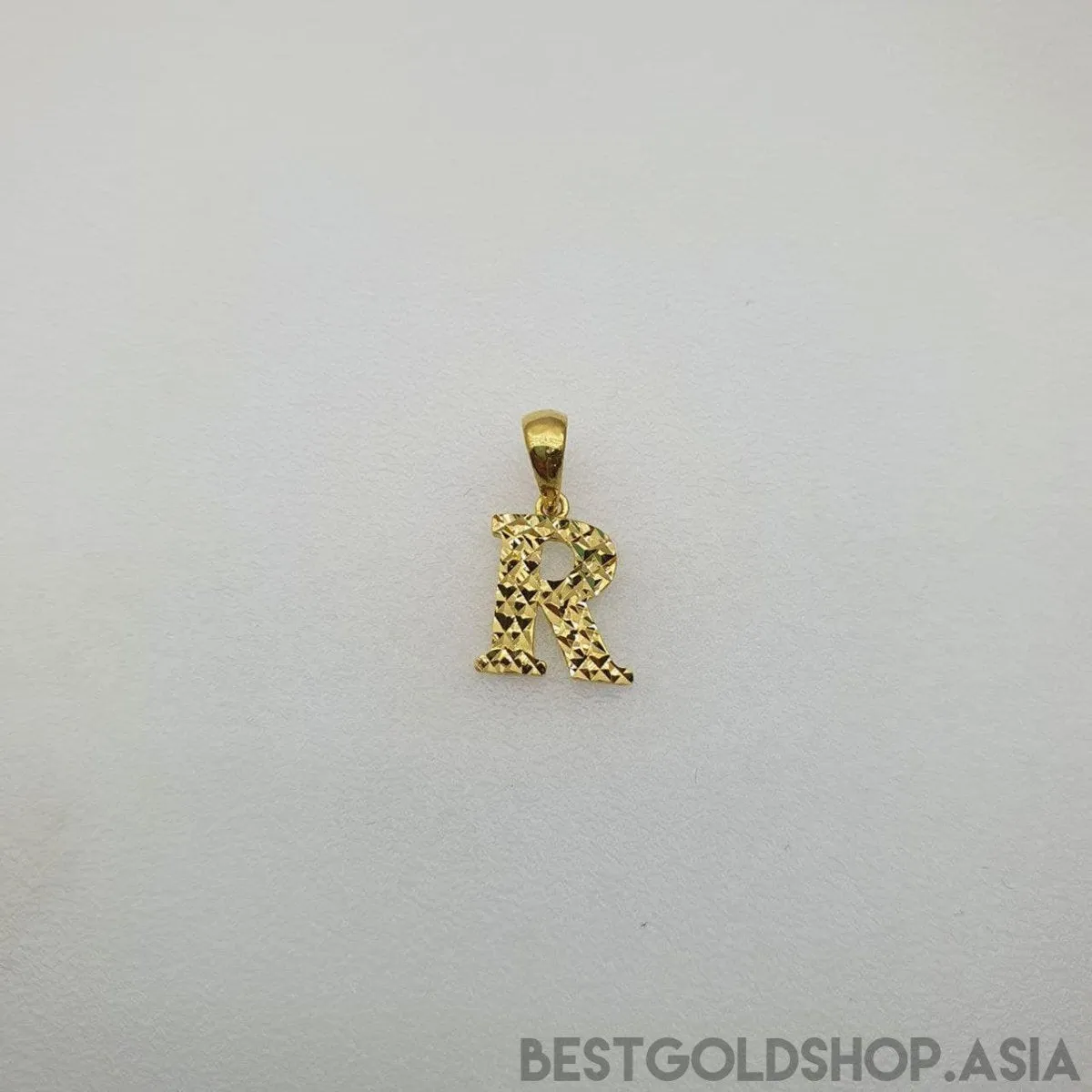 22k / 916 Gold Alphabet Pendant V4 by Best Gold Shop