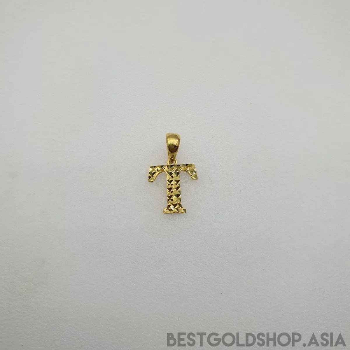 22k / 916 Gold Alphabet Pendant V4 by Best Gold Shop