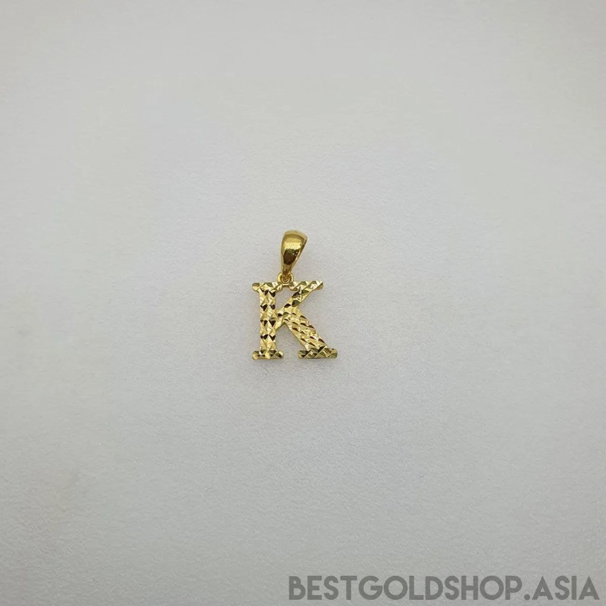22k / 916 Gold Alphabet Pendant V4 by Best Gold Shop