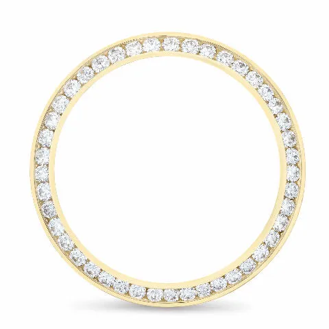 36MM CHANNEL SET DIAMOND BEZEL FOR ROLEX DATEJUST, PRESIDENT DAY DATE 2.30CT