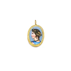 Antique Grecian Locket, ca 1840