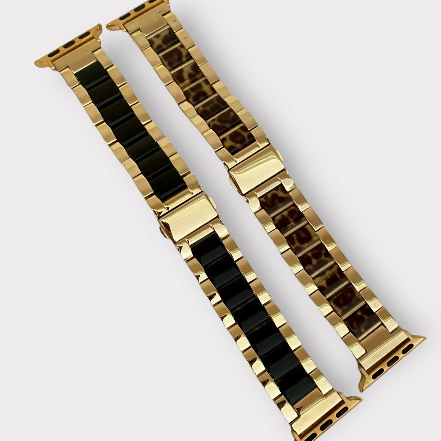 Apple Watch Band Stainless Resin Watchband