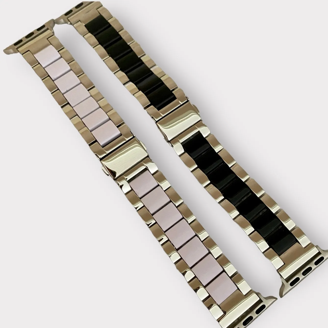 Apple Watch Band Stainless Resin Watchband