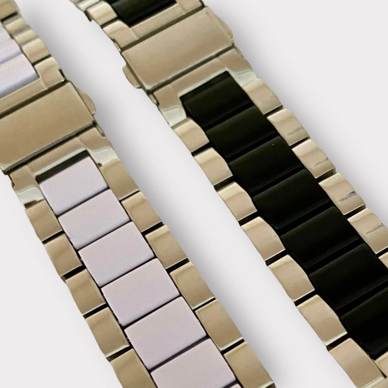 Apple Watch Band Stainless Resin Watchband