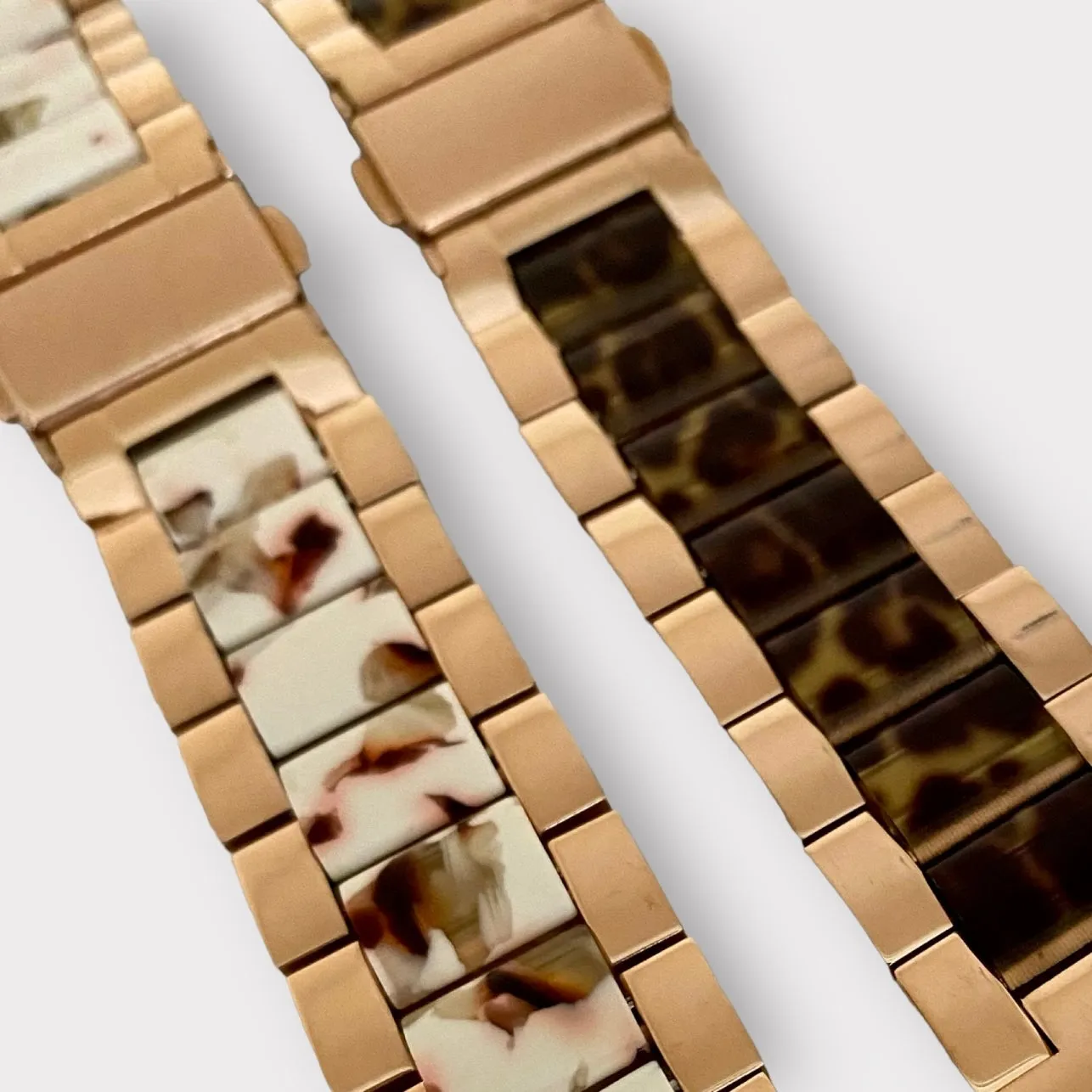 Apple Watch Band Stainless Resin Watchband