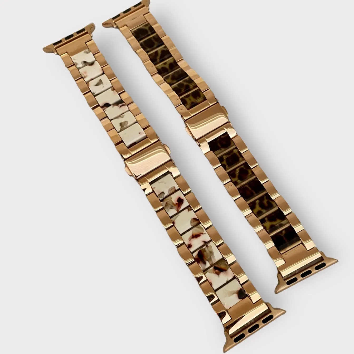 Apple Watch Band Stainless Resin Watchband