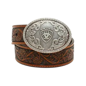 Ariat Western Brown Boys Belt