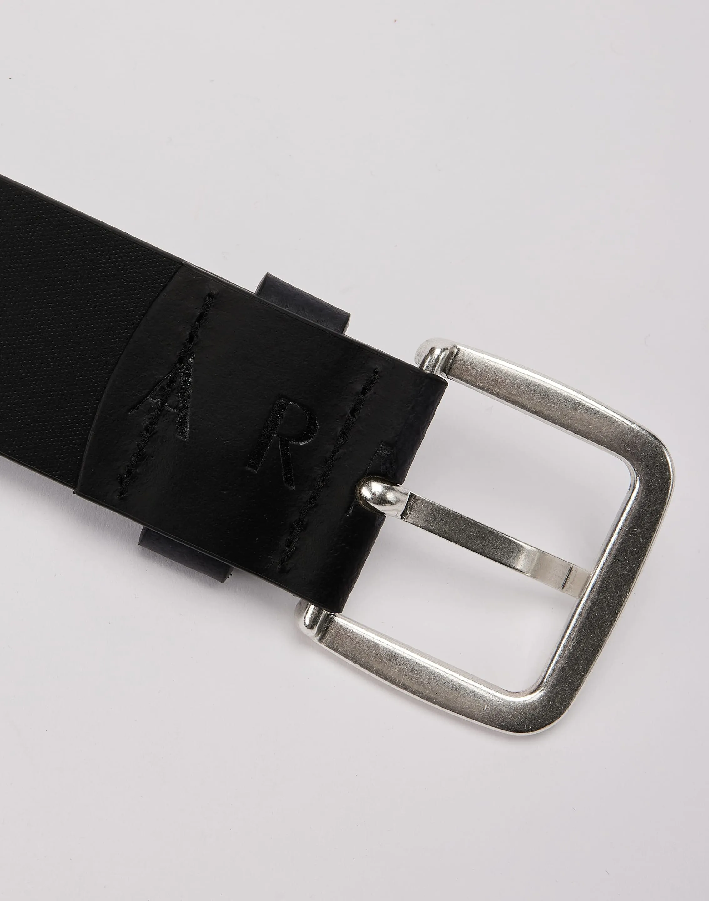 Armani Exchange Embossed Logo Belt
