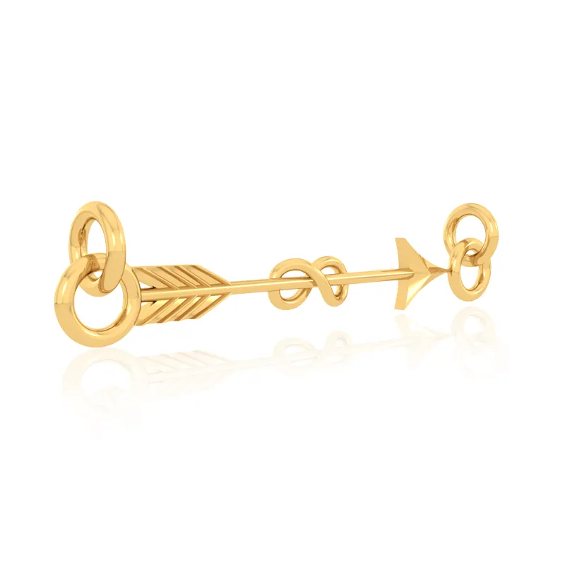 Arrow Gold Pendant